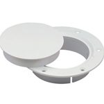 Marinco N10863DW Snap-In 3" Deck Plate | Blackburn Marine Vents